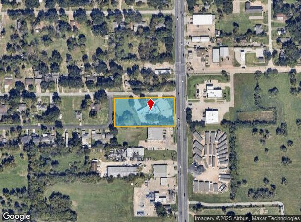  2810 1St St, Rosenberg, TX Parcel Map