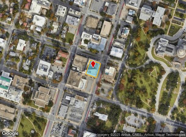  1108 Lavaca St, Austin, TX Parcel Map