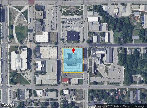 110 S Chestnut St, Olathe, KS Parcel Map