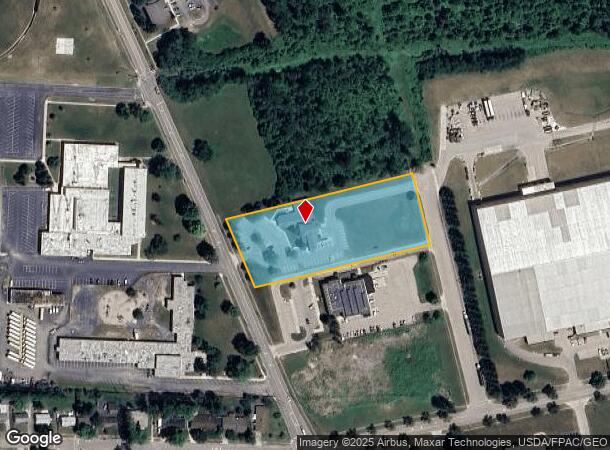 528 N Hyatt St, Tipp City, OH Parcel Map