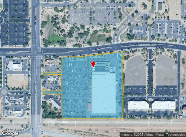  1545 S Crismon Rd, Mesa, AZ Parcel Map