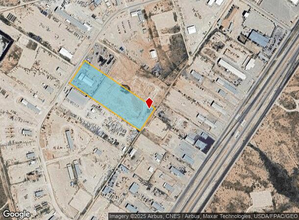 12825 W State Highway 191, Midland, TX Parcel Map