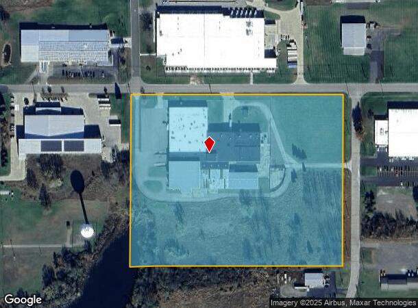 205 W Oliver Dr, Marshall, MI Parcel Map