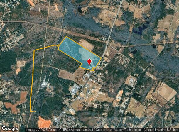 1633 Columbia Hwy N, Aiken, SC Parcel Map