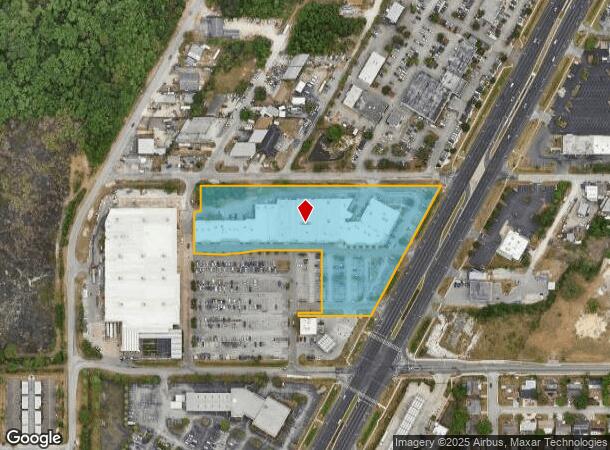  10031 Us Highway 19, Port Richey, FL Parcel Map