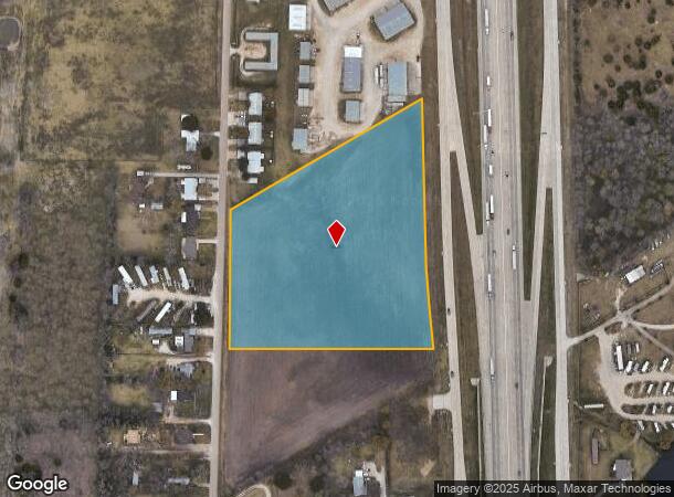 415 N Connally Dr, Elm Mott, TX Parcel Map