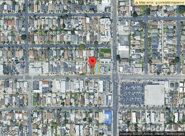  1815 W Jefferson Blvd, Los Angeles, CA Parcel Map