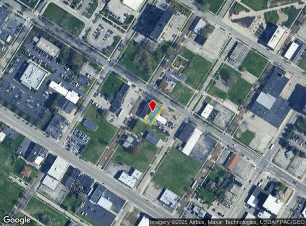 1915 Jefferson Ave, Toledo, OH Parcel Map