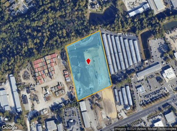 5735 Market St, Wilmington, NC Parcel Map