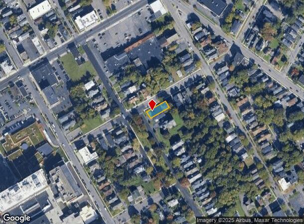  718 N Mcbride St, Syracuse, NY Parcel Map