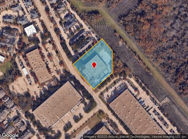 2551 Sw Grapevine Pky, Grapevine, TX Parcel Map