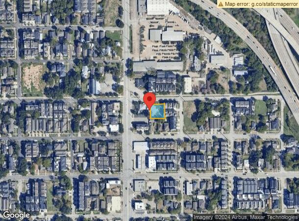  1920 Houston Ave, Houston, TX Parcel Map