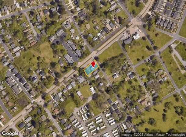 1682 N Mallory St, Hampton, VA Parcel Map