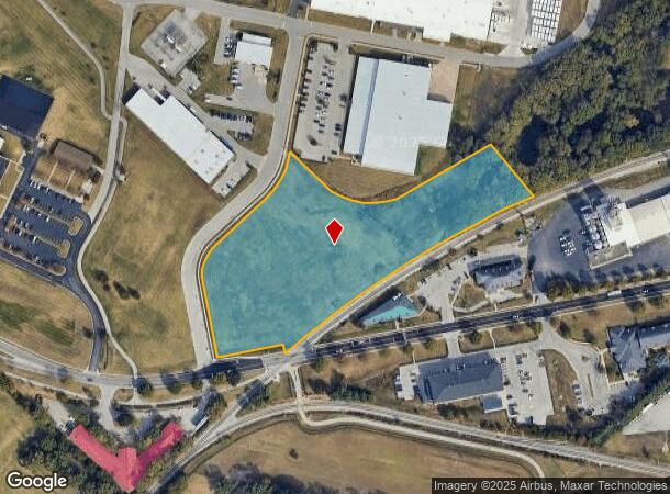  650 Setzer Way, Lexington, KY Parcel Map