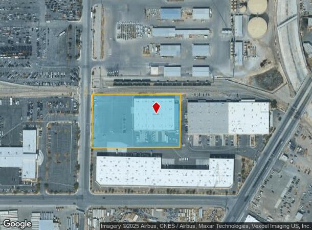 3649 Losee Rd, North Las Vegas, NV Parcel Map