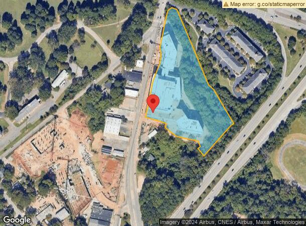  929 S Saunders St, Raleigh, NC Parcel Map