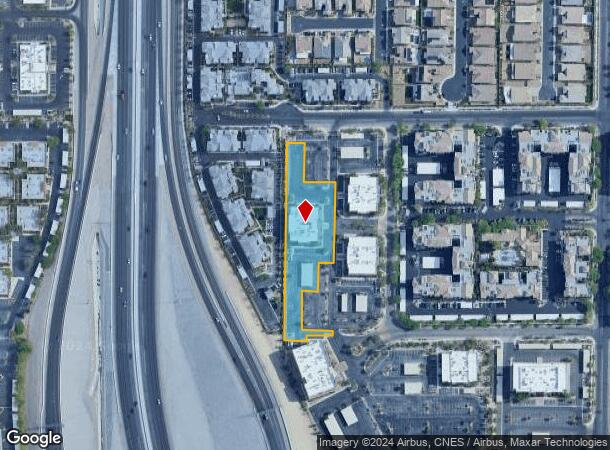  8945 W Post Rd, Las Vegas, NV Parcel Map