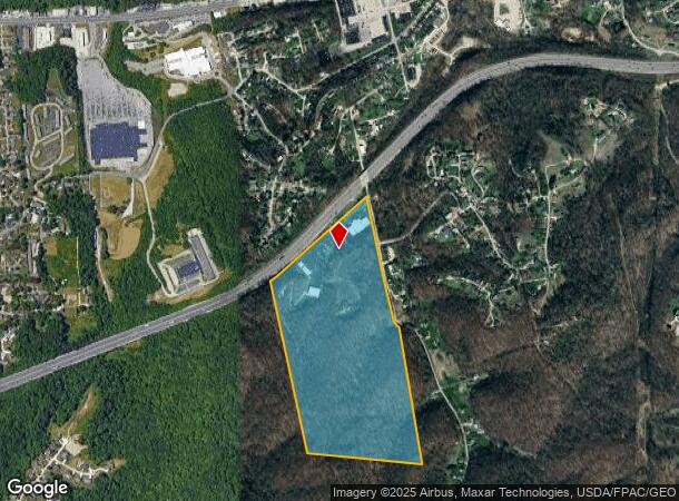  1101 Cedar Crest Dr, Huntington, WV Parcel Map