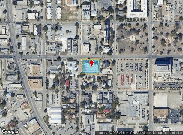  222 W Cypress St, San Antonio, TX Parcel Map