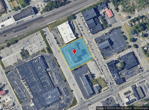  1611 Peach St, Erie, PA Parcel Map