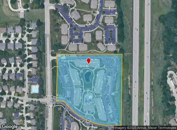  8345 Renner Blvd, Lenexa, KS Parcel Map