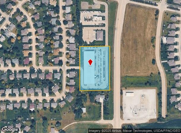  12190 S 216Th Plz, Gretna, NE Parcel Map