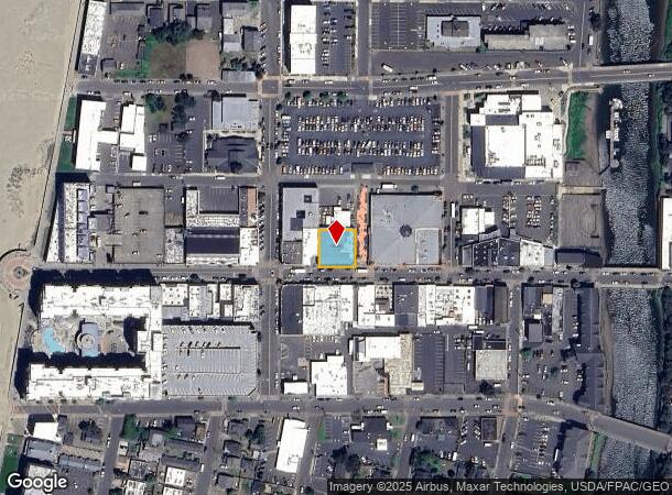  216 Broadway St, Seaside, OR Parcel Map