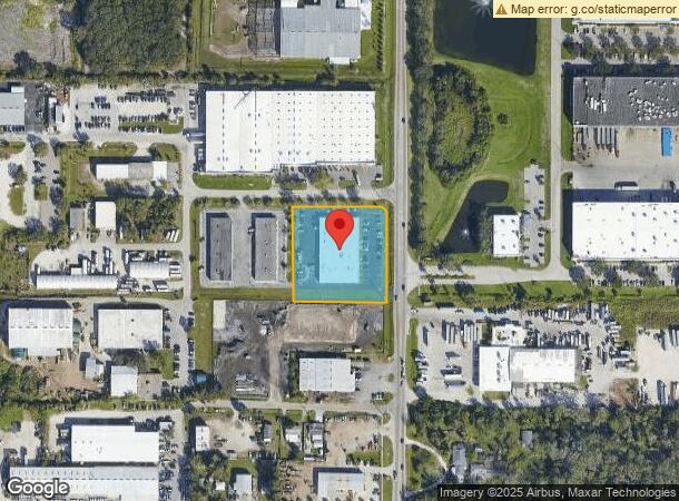  1410 Commerce Blvd, Sarasota, FL Parcel Map