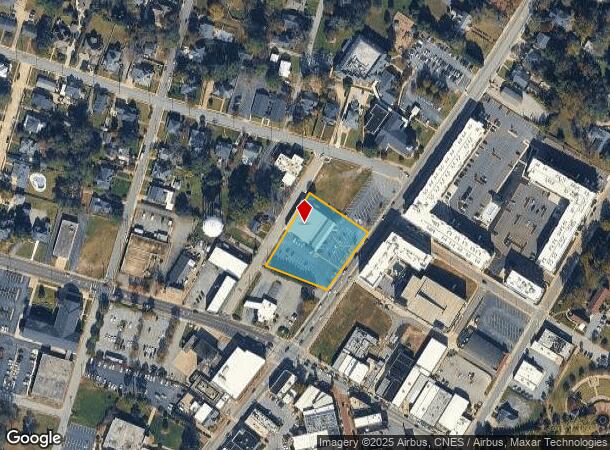 107 N Main St, Greer, SC Parcel Map