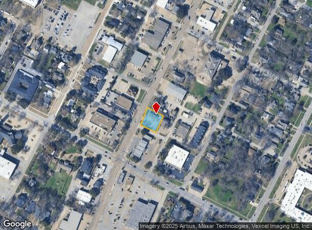  704 Ferris Ave, Waxahachie, TX Parcel Map