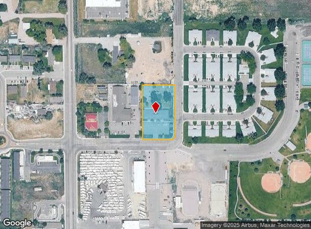172 Park Lawn Dr, Pocatello, ID Parcel Map