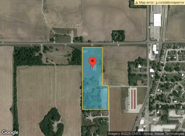  1301 E Riggin Rd, Muncie, IN Parcel Map