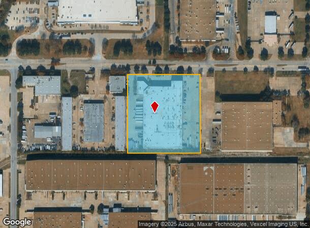  1080 Post N Paddock St, Grand Prairie, TX Parcel Map