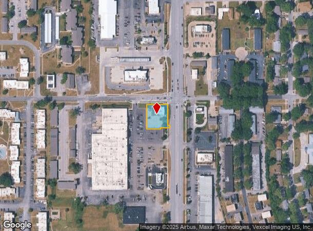  2515 Iowa St, Lawrence, KS Parcel Map