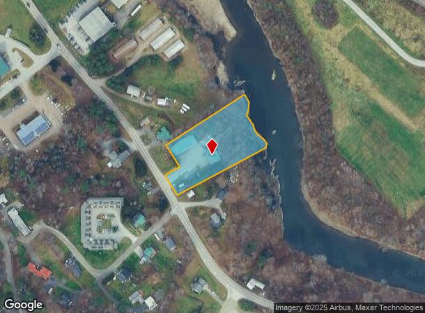  329 Us Route 2, Waterbury, VT Parcel Map