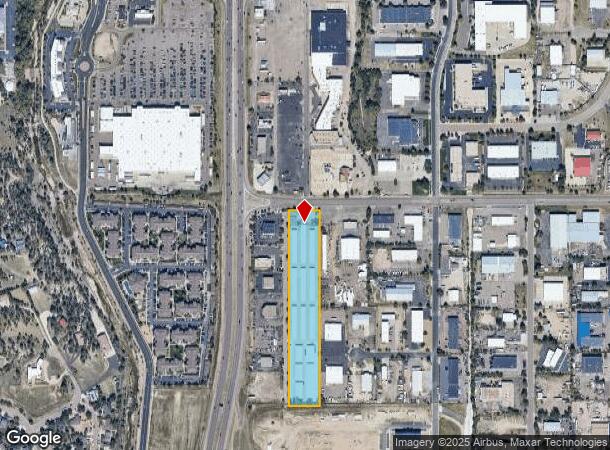 5835 Omaha Blvd, Colorado Springs, CO Parcel Map