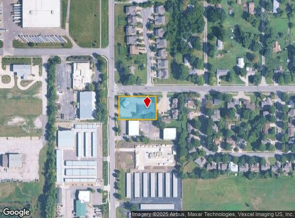 454 N Iowa St, Lawrence, KS Parcel Map