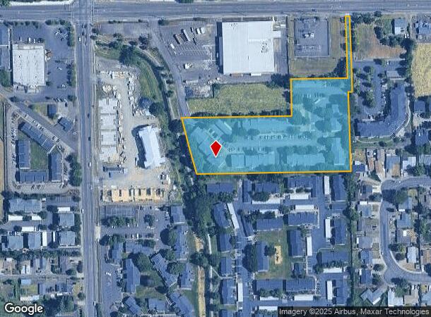 2020 Queen Ave Se, Albany, OR Parcel Map