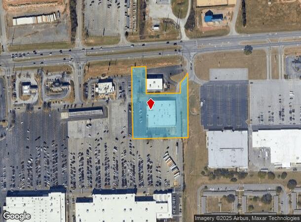  1515 Skyland Blvd E, Tuscaloosa, AL Parcel Map