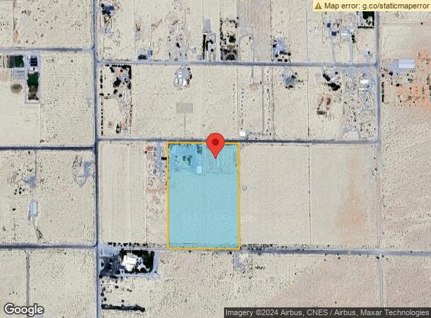  3171 Tillman St, Pahrump, NV Parcel Map