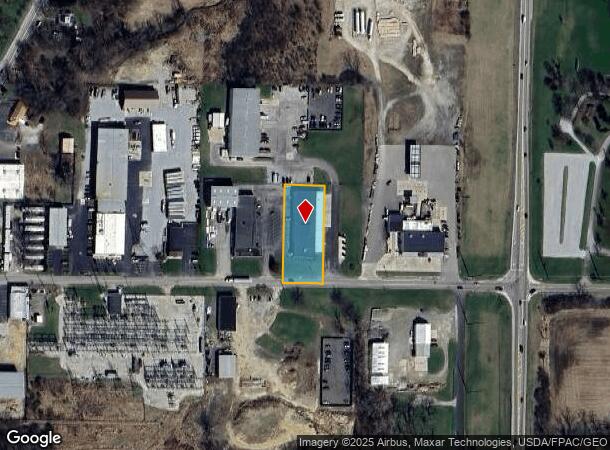  1266 Middle Rowsburg Rd, Ashland, OH Parcel Map