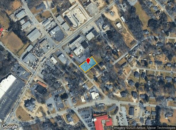 16 E Williams St, Winder, GA Parcel Map