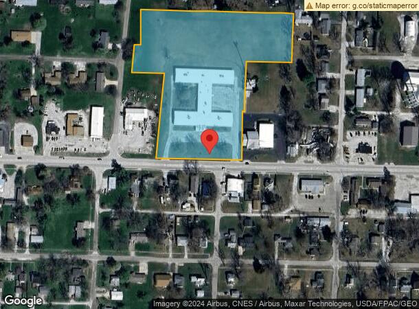  1599 Keokuk St, Hamilton, IL Parcel Map