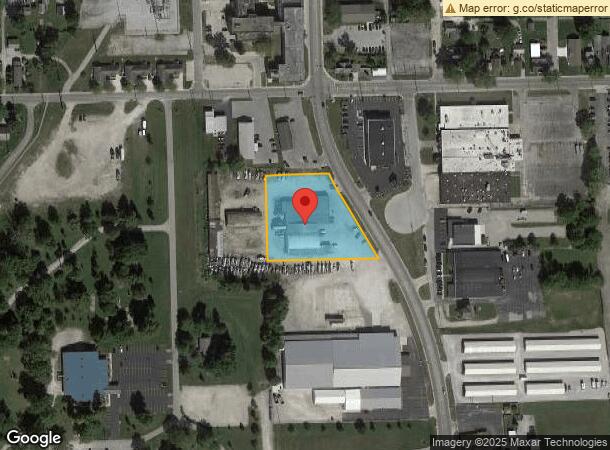  1220 S Main St, Bluffton, IN Parcel Map