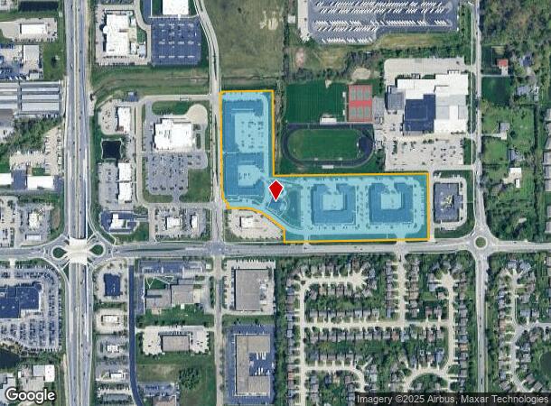  9588 Ambleside Dr, Fishers, IN Parcel Map