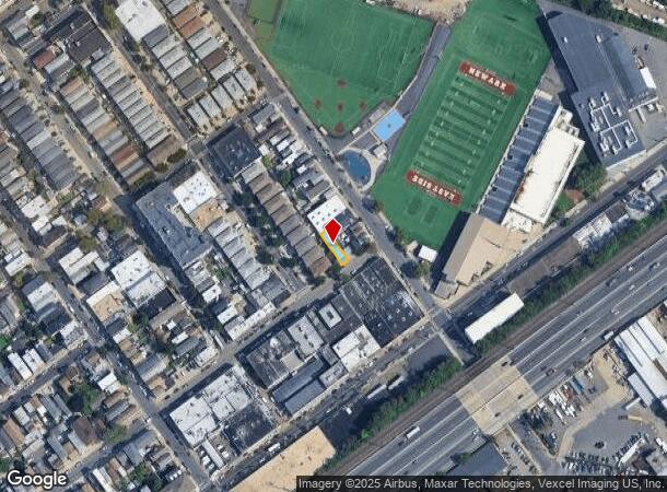  162 Kossuth St, Newark, NJ Parcel Map