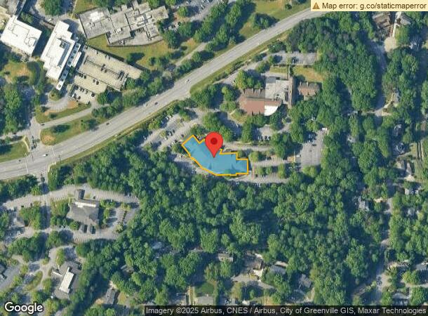  877 W Faris Rd, Greenville, SC Parcel Map