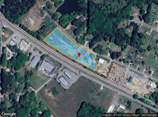 2095 Broad St, Statham, GA Parcel Map