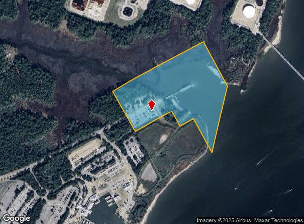 1650 Ferry Rd, Southport, NC Parcel Map