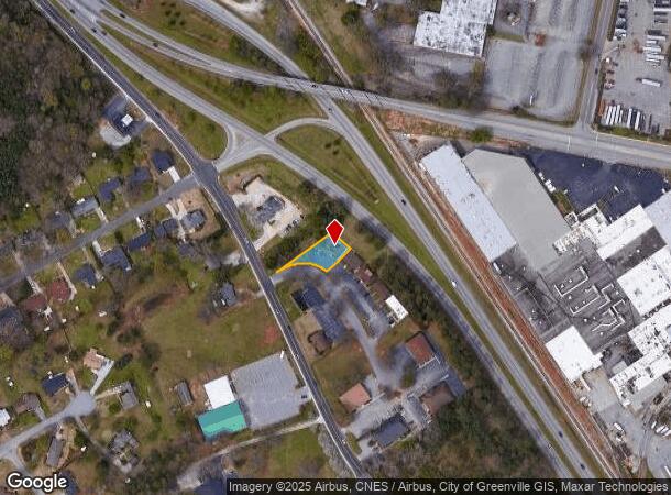  1 Winchester Ct, Mauldin, SC Parcel Map